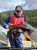 17.5" Smallmouth Bass caught on Bloom Lake 