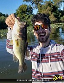 18" Largemouth Bass caught on Smith\'s Mill Pond