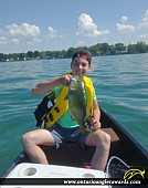 22" Smallmouth Bass caught on Lake St. Clair