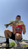 21" Largemouth Bass caught on Detroit River