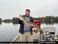 34" Northern Pike caught on Otty Lake