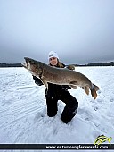 39.2" Lake Trout caught on Little Grey Trout Lake