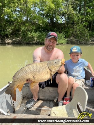 36" Carp caught on Sydenham River
