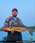 27" Walleye caught on Bobs Lake