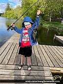 10" Black Crappie caught on Spring Water Conservation