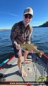 18" Smallmouth Bass caught on Kawagama Lake