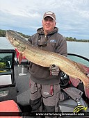 50" Muskie caught on Obabicon Lake