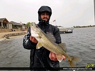 28.5" Walleye caught on Lake of the Woods