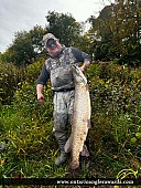 50" Muskie caught on Saugeen River
