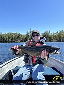 32" Lake Trout caught on Lake of Bays