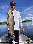 25" Whitefish caught on Trout Lake