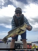 20.625" Largemouth Bass caught on Bay of Quinte