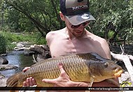 40" Carp caught on Lake Lisgar