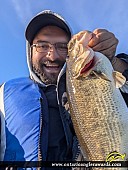 18.5" Largemouth Bass caught on Valens Conservation 