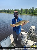 26.5" Walleye caught on Kaministiquia River