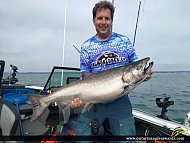 40" Chinook Salmon caught on Lake Ontario