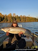 40" Northern Pike caught on Lake Superior 