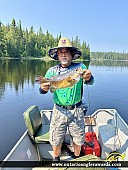20.5" Smallmouth Bass caught on Everett Lake
