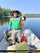 20.5" Smallmouth Bass caught on Lake Everett