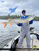 45" Muskie caught on Eagle Lake
