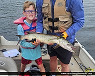 36" Muskie caught on Stoney Lake