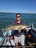 28" Walleye caught on Lake Erie 