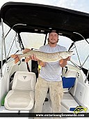 30" Northern Pike caught on Lake Erie 