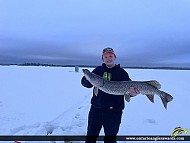 40" Northern Pike caught on Horwood lake