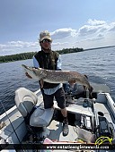 42.5" Northern Pike caught on Lake St. Joseph