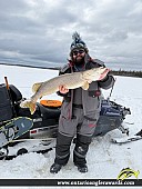 40" Northern Pike caught on Eleanor Lake