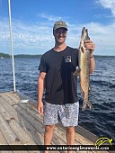 30" Northern Pike caught on Lake Muskoka