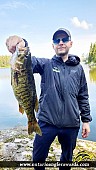 18" Smallmouth Bass caught on Dogtooth Lake