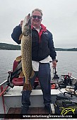 39.5" Northern Pike caught on Pistol Lake