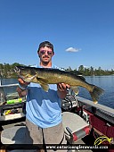 29" Walleye caught on Little Vermilion Lake