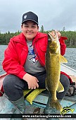 29" Walleye caught on Rose Lake