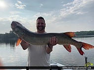 48" Muskie caught on Lake of the Woods