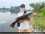 18.4" Largemouth Bass caught on Georgian Bay