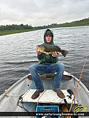 21" Largemouth Bass caught on York River