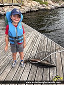 36" Northern Pike caught on Winnipeg River
