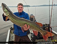 45" Muskie caught on Lac Seul