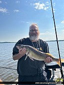 29" Walleye caught on Dinorwic Lake