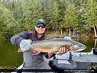 26" Brook/Speckled Trout caught on Lake Nipigon 