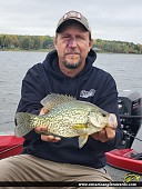 13" Black Crappie caught on Rainy River