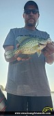 13" Black Crappie caught on Rainy River