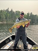 29.25" Walleye caught on Lake of the Woods