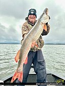 42.25" Muskie caught on Eagle Lake