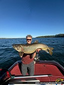 38.5" Lake Trout caught on Georgian Bay 