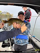 18" Smallmouth Bass caught on Shoal Lake