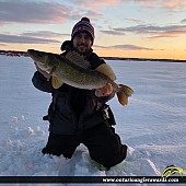 29" Walleye caught on Ottawa River 