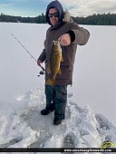 17.75" Smallmouth Bass caught on Lake C